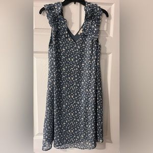 Blue dress